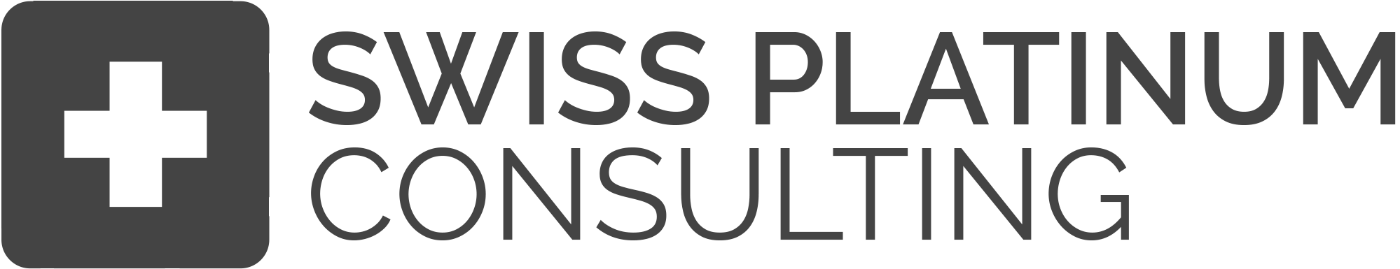 Complete Logo of the Swiss Platinum Consulting AG